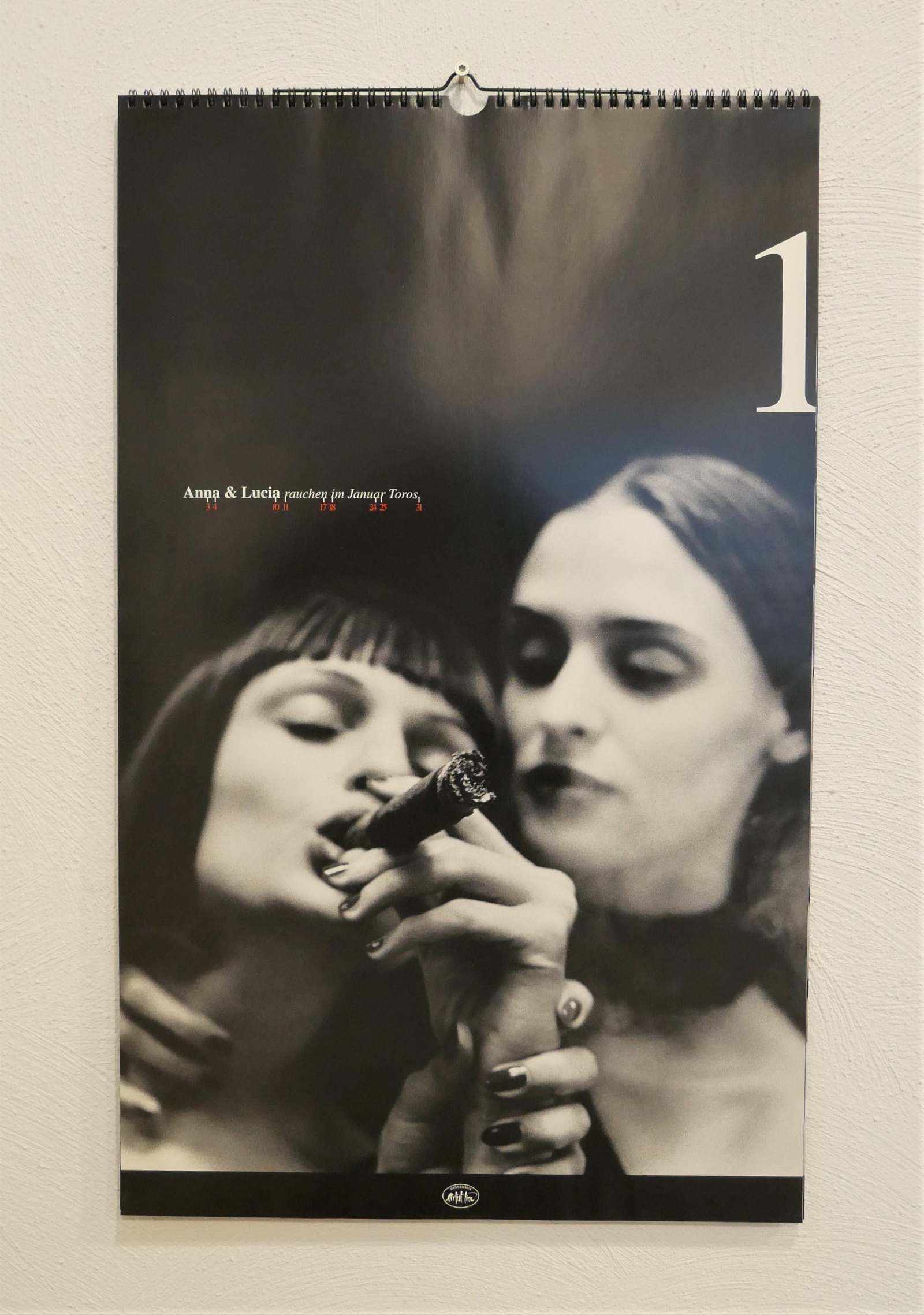 Kalender "The Dannemann Artist Line by Helmut Newton" 1998 