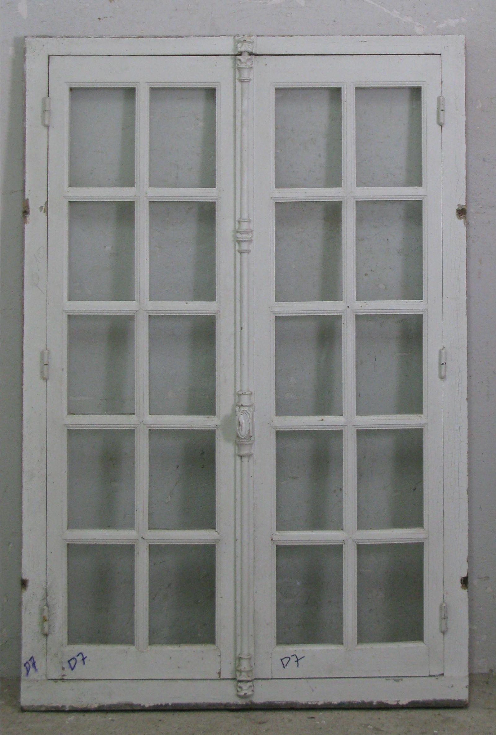 8 französische Schloss Fenster um 1900 Historische