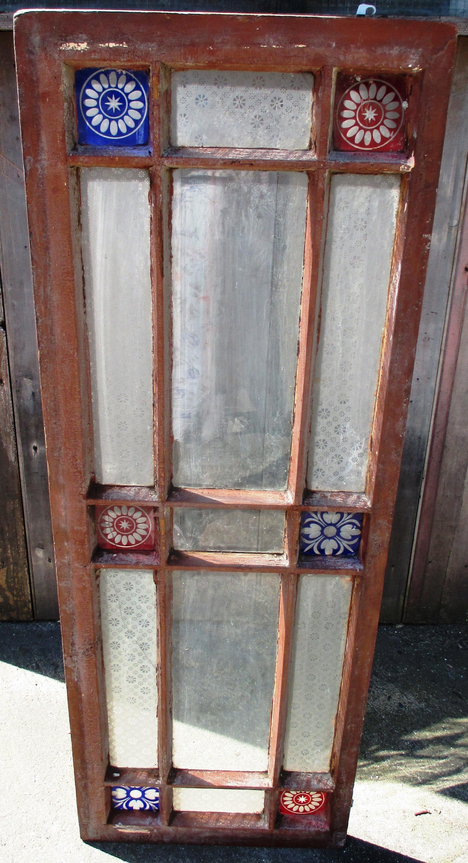 Fenster mit Buntglas Historische Bauelemente Jetzt
