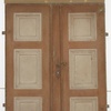 Front door double wing Clazissism with box lock and skylight