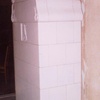art nouveau tiled stove