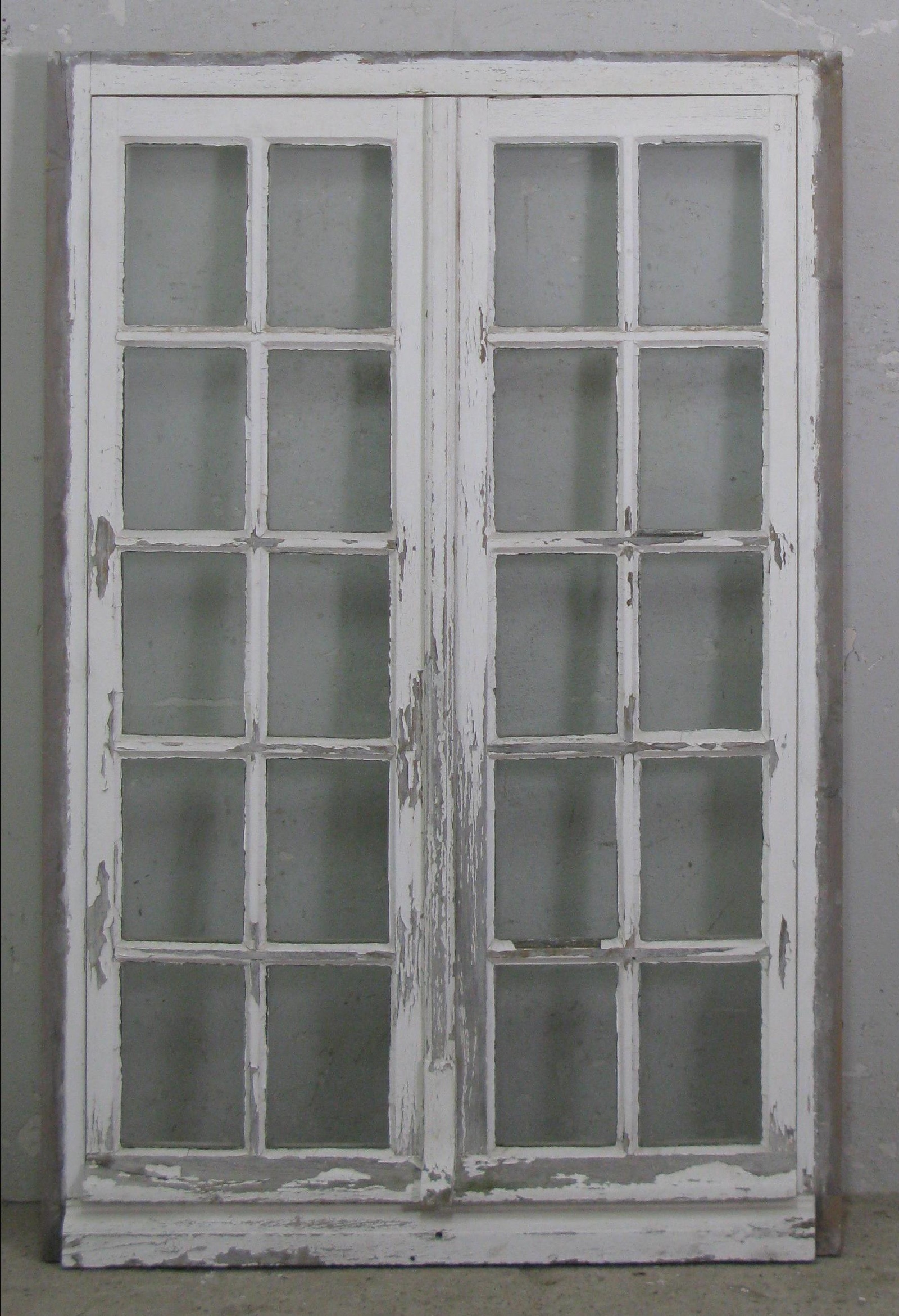 8 französische Schloss Fenster um 1900 Historische