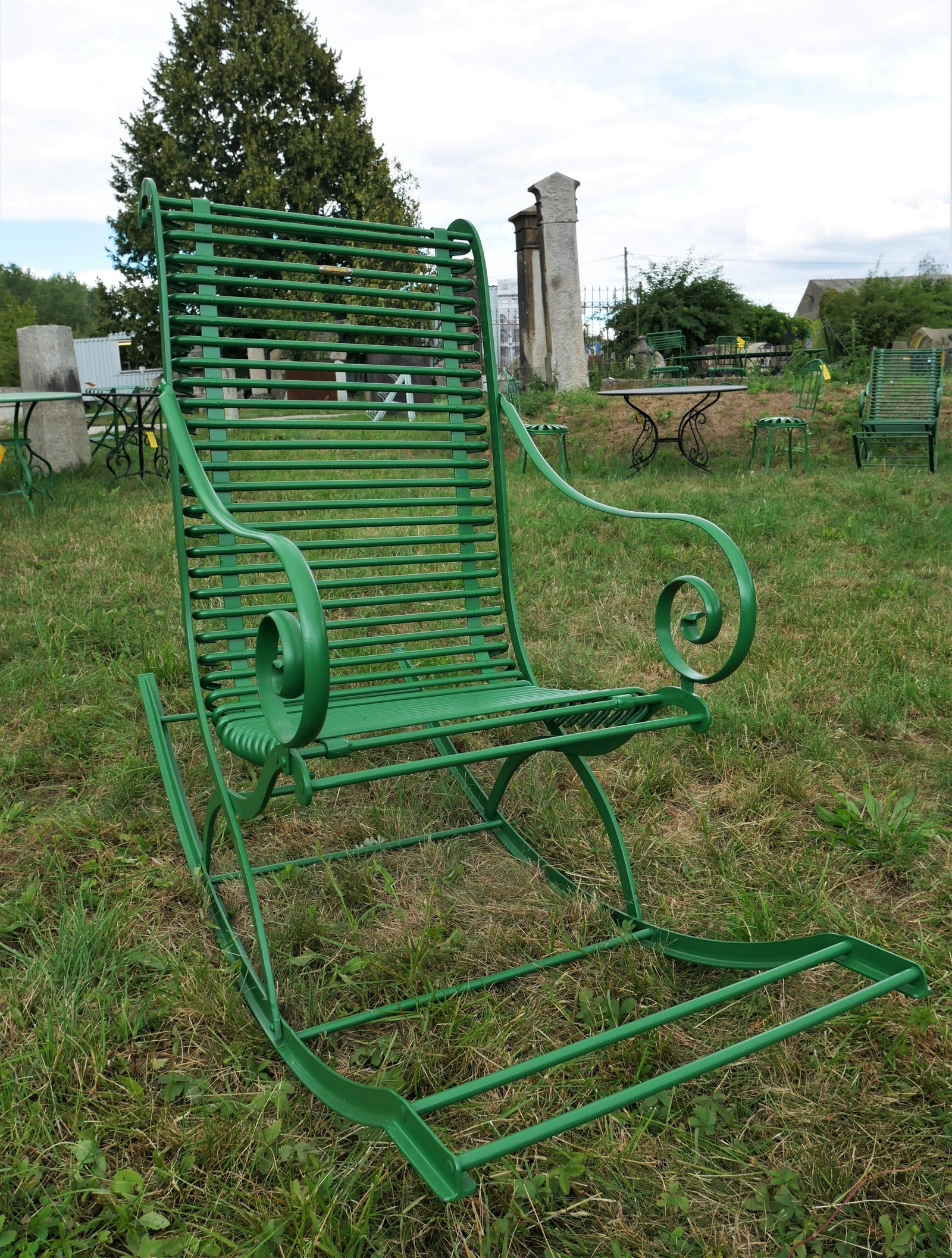 Französischer Garten Schaukelstuhl Historische
