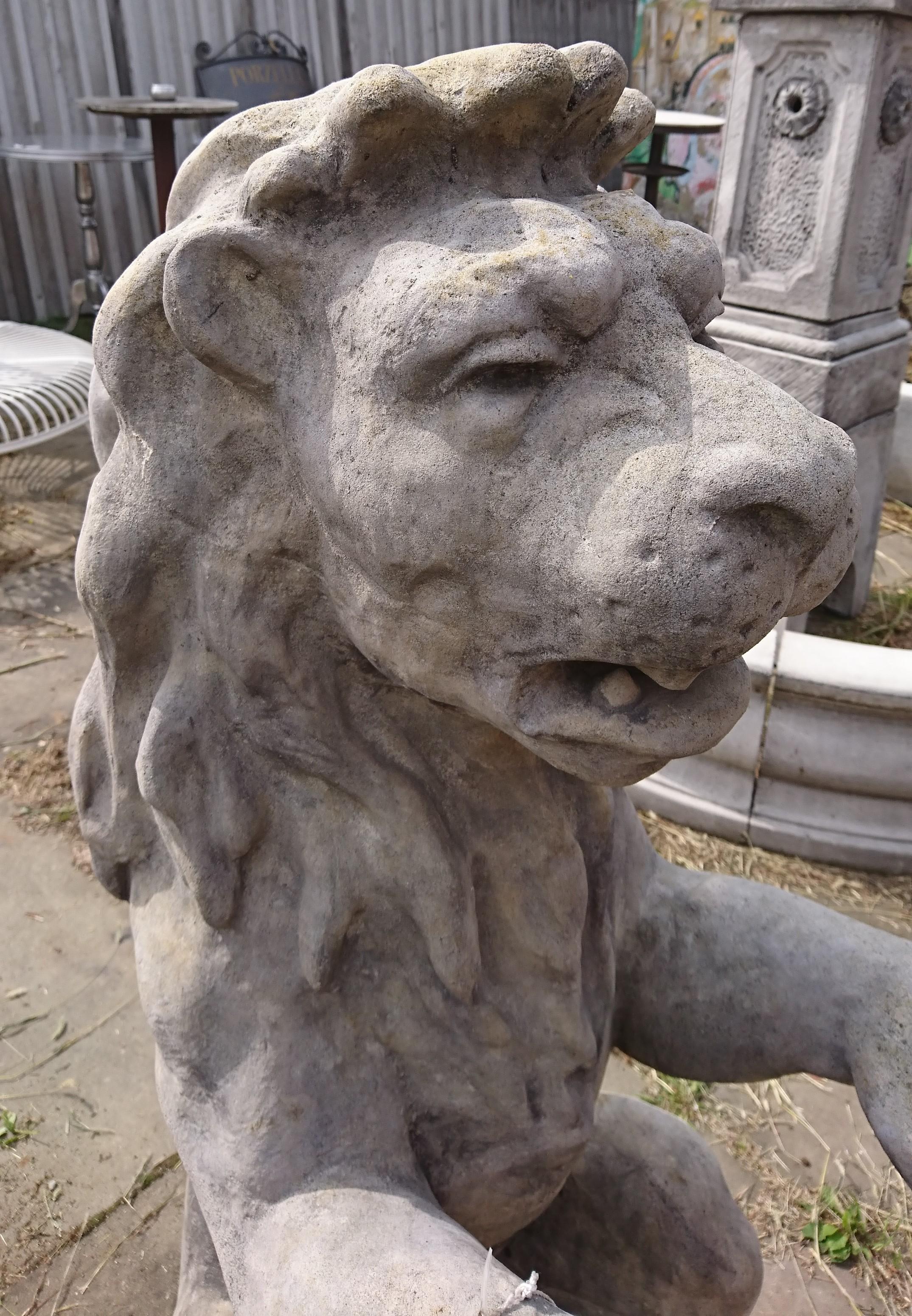 Garten Statue Löwe Historische Bauelemente Jetzt online bestellen!