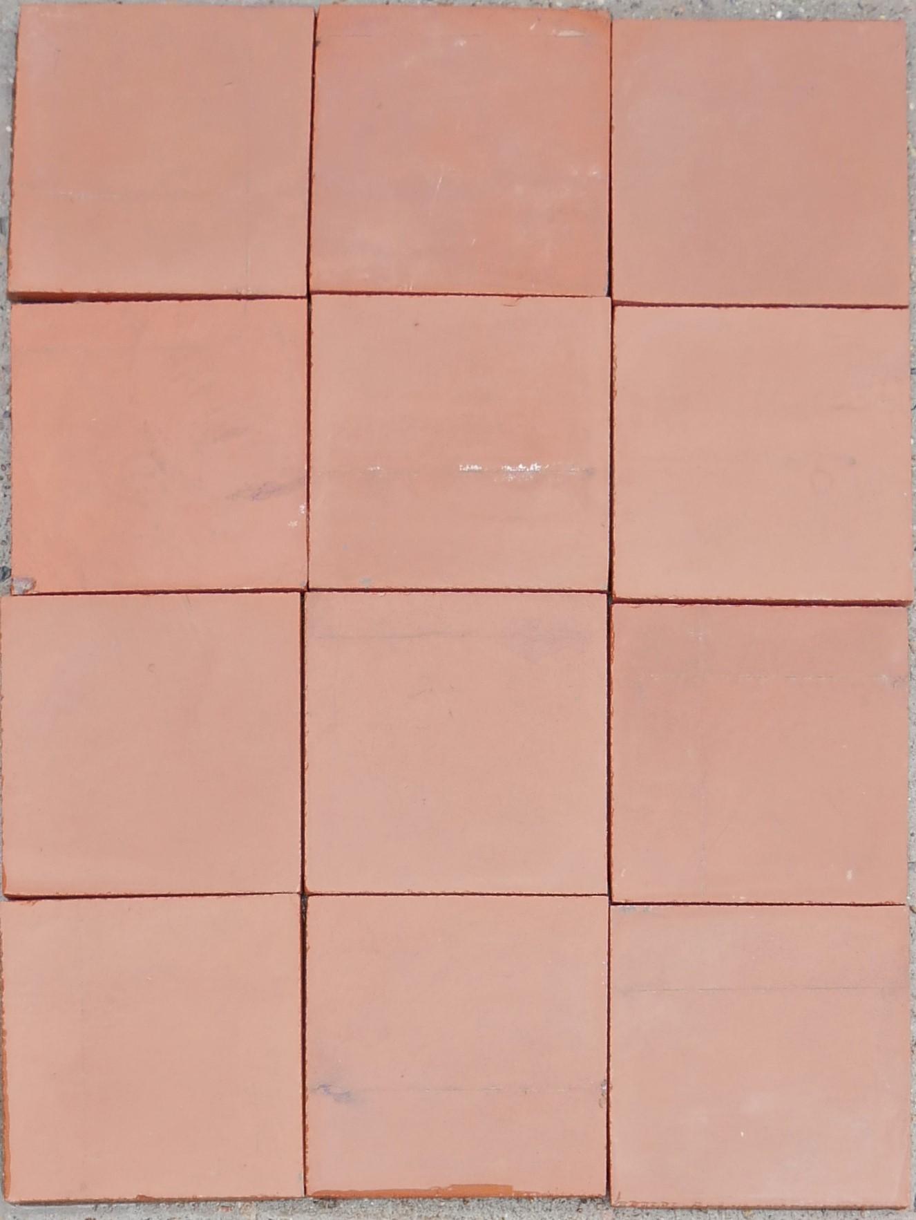 5 8 M Ceramic Floor Tiles Red 2 Historische Bauelemente Jetzt